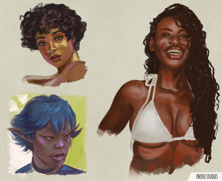 These are photo studies