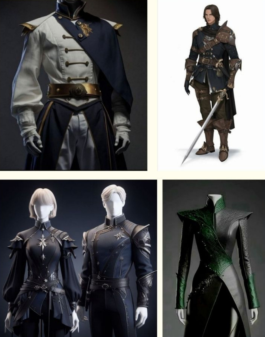 Reference images from various sources