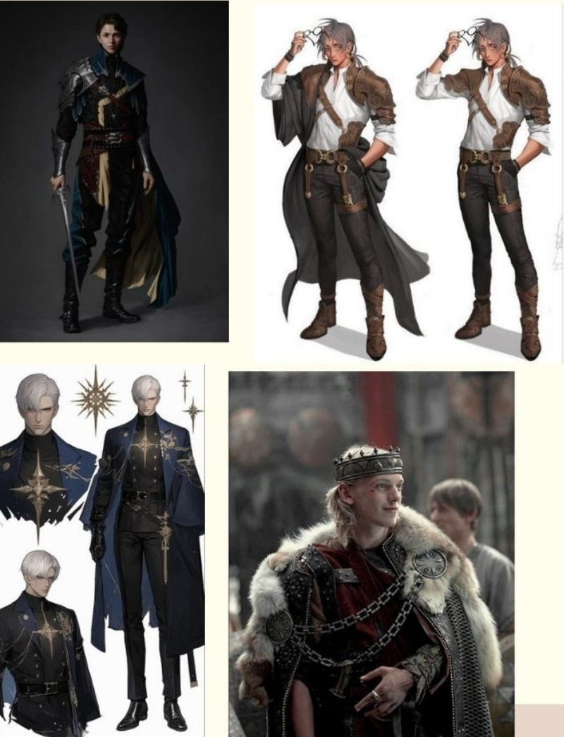 Reference images from various sources