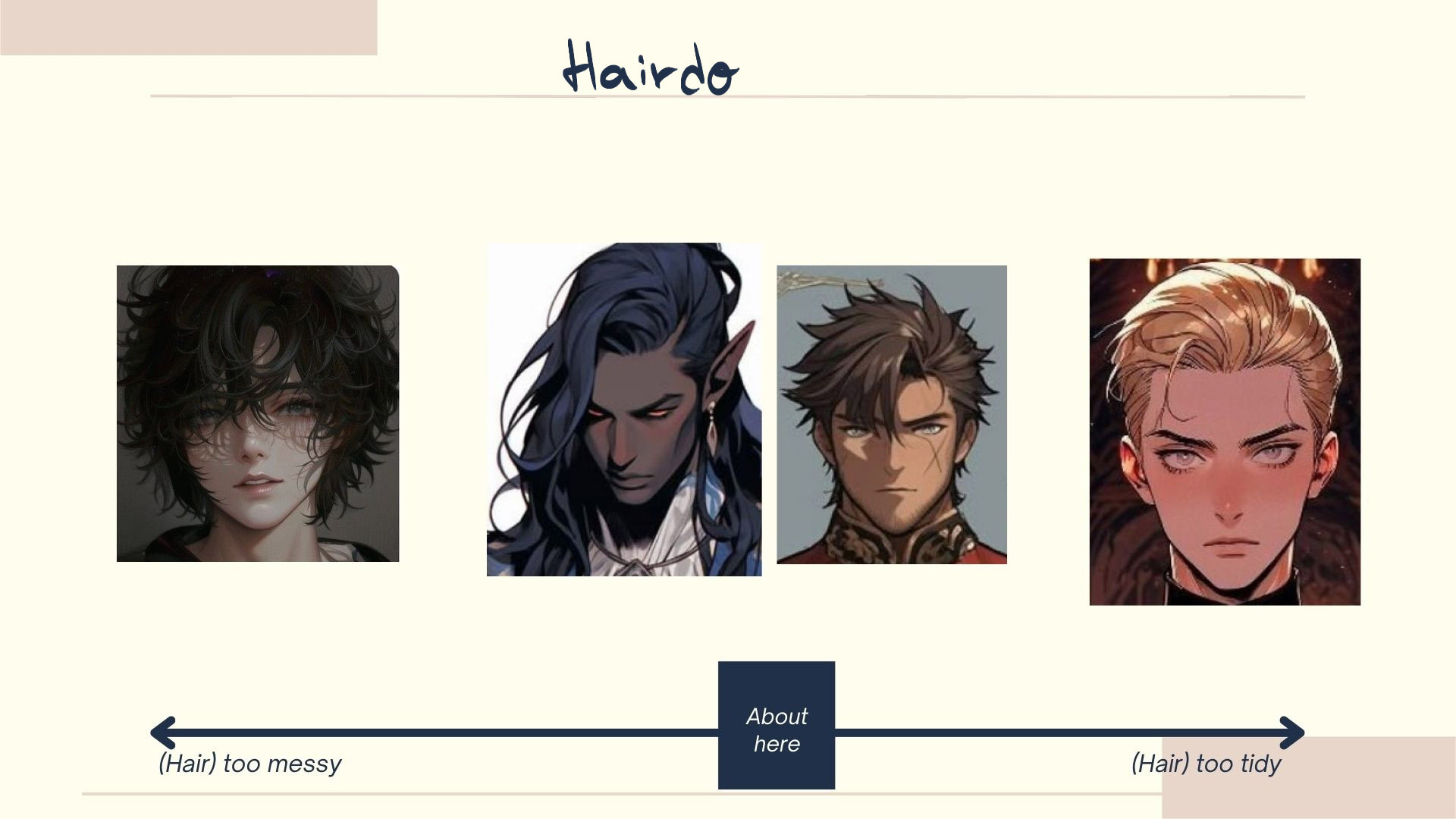 Reference images from various sources